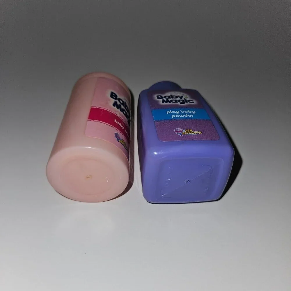 Baby Magic Powder Wipes New Adventures 2012 Doll Accessory Toy Lot Pretend Play